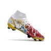 Nike Mercurial Superfly VIII Elite DF FG Ronaldo Blanco Rojo Azul Oro